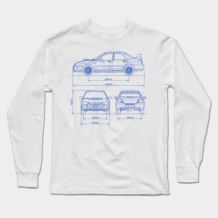 SUBIE BLUEPRINT Long Sleeve T-Shirt